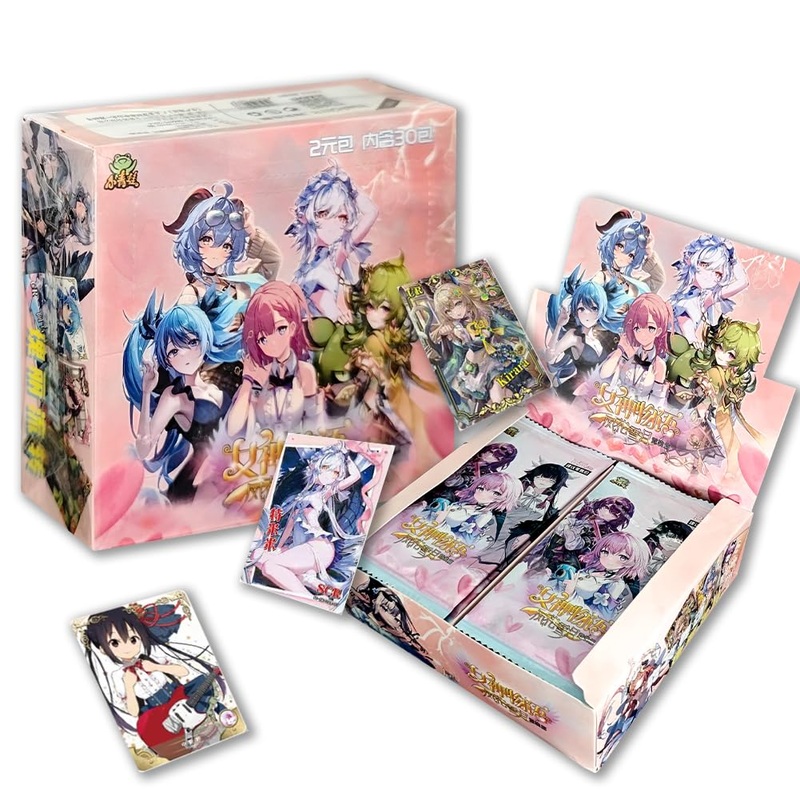 Kupaide Goddess Story Booster Box Goddess Story Waifu Series Tcg Anime Girl Collection Trading Cards (Ns2-10)