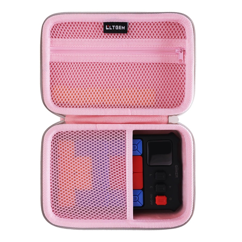 Ltgem Case Compatible With Giiker Super Slide Puzzle Games, Pink