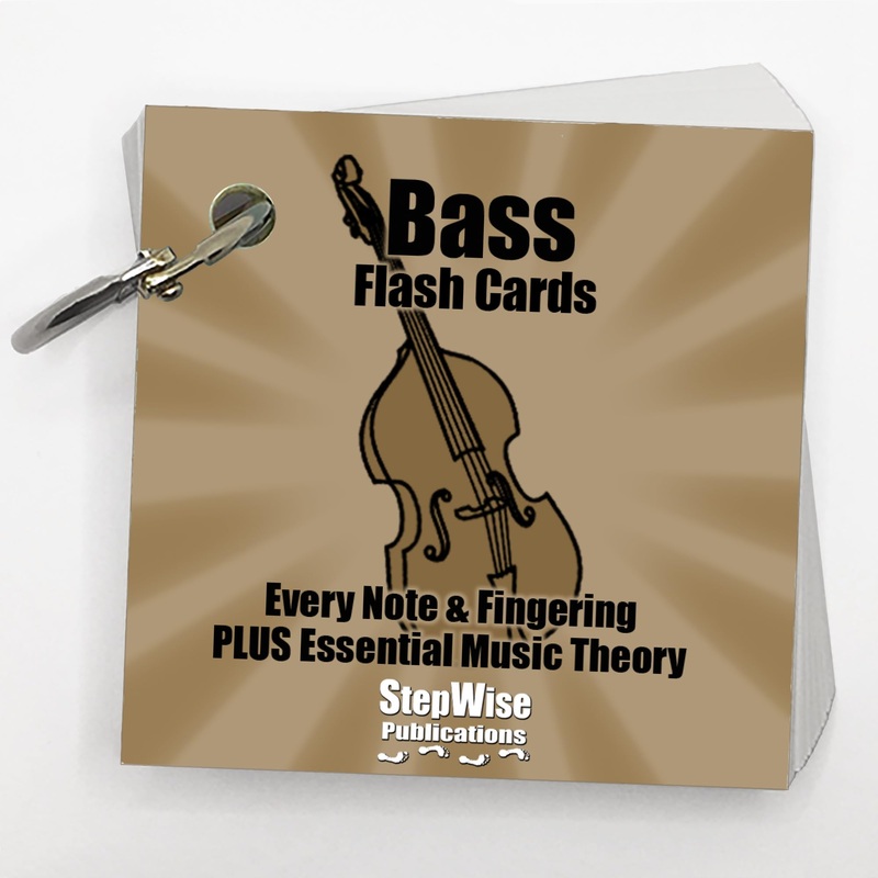 Music Flash Cards: Notes, Fingerings, & Music Theory (Alto/Bari Saxophone)