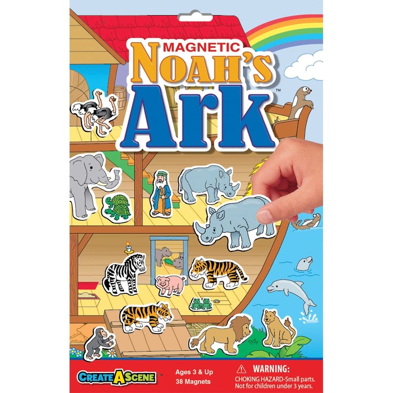 Create-A-Scene Magnetic Playset – Noah’S Ark