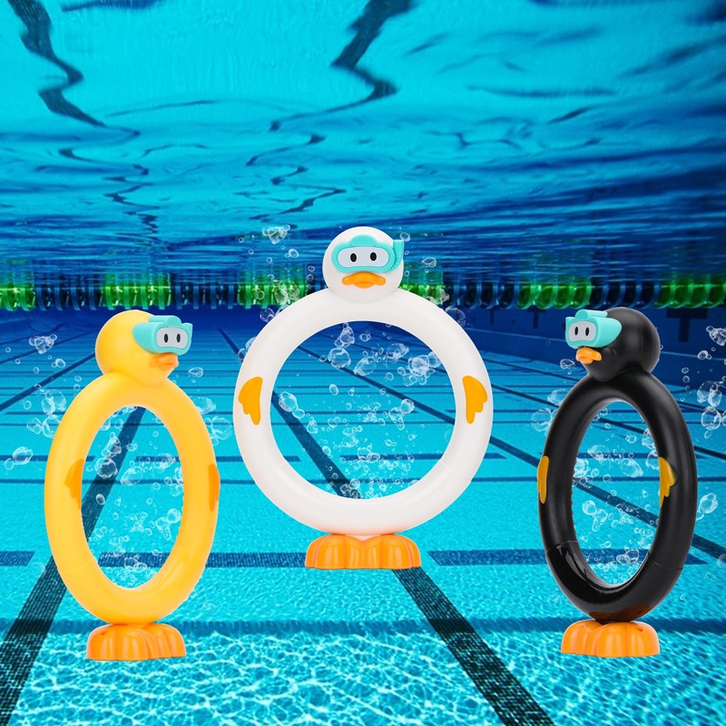 Ddzoou Pool Diving Toys Set – 3Pcs Fun Pool Games For Kids,Clown Ring Dive Toys For Boys And Girls,Ideal For Perfect Pool Time!