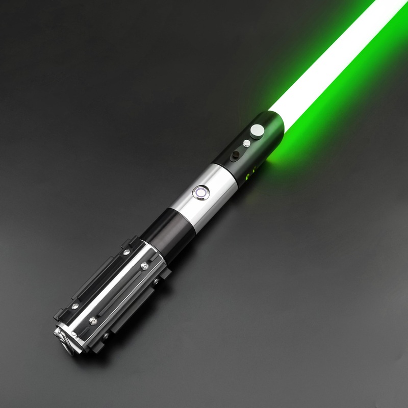 X-Trexsaber Rgb Light Saber With Force Fx 12 Colors Changeable, 27 Smooth Swing Sound Fonts,Gesture Control Light Saber For Adul