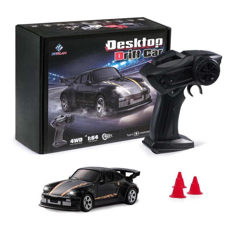 1/64 Scale Drift Rc Car,Mini Rc Sportscar 2.4Ghz Mini Racing Drift Racing Remote Contrl Car Model Toys Hobby Gift For Adults And