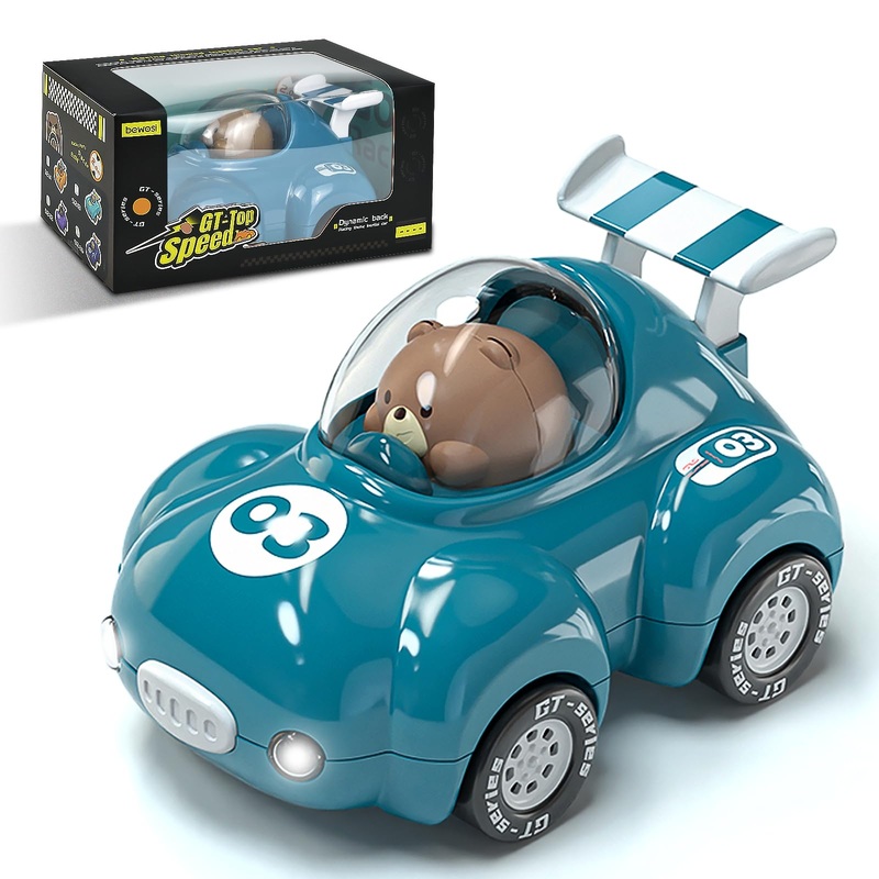 Cddzsw 1-3 Years Old Friction Power Car Toys, Push And Go Pull Back Trucks Suitable For Toddlers 1 2 3 Year Old Kids Toys For Bo