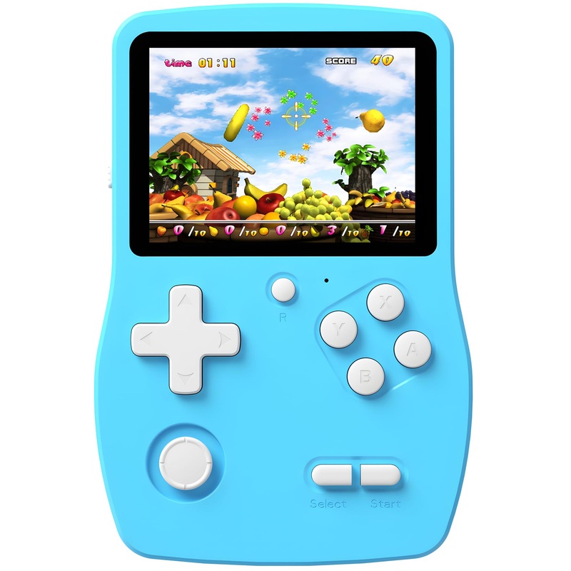Great Boy 32 Bit Handheld Games Toys For Kids With 139 Video Games Boys Girls Children’S 3.0 Inches Ips Screen Rechargeable Gami
