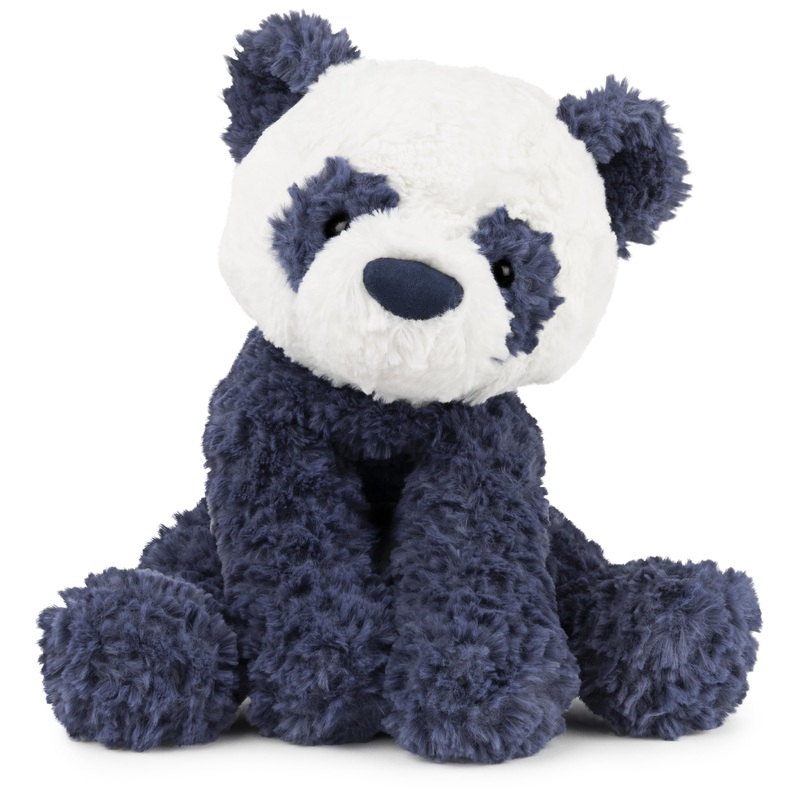 Gund Cozys Collection Panda, Panda Bear Stuffed Animal, Plush Toy For Ages 1 And Up, Navy Blue, 10