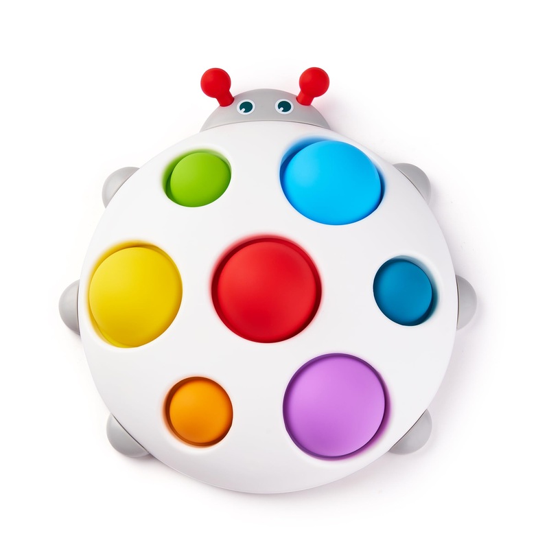 Likee Fidget Popper Sensory Baby Toys For 10+ Months, Montessori Busy Toy For 1 2 3 Years Old Toddlers Push And Popping Bubbles