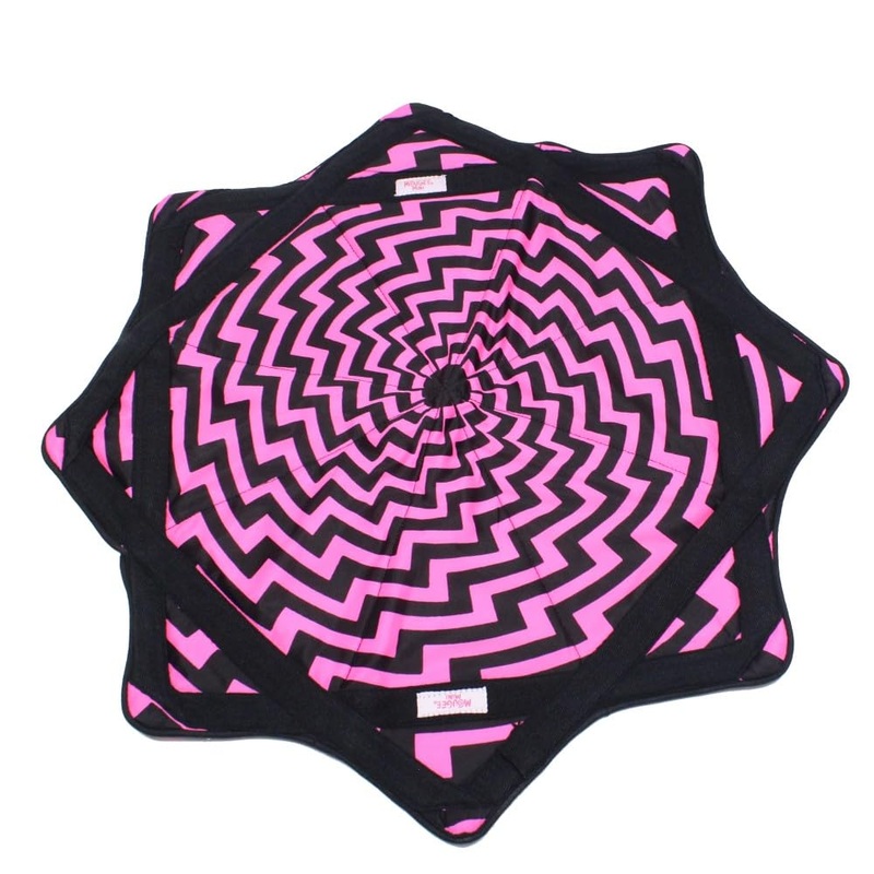 Mougee Star Mini Flow Star – Neon Series – 20” Diameter – Smaller Size For Smaller Hands And Easier Spinning (Uv Reflective Pin