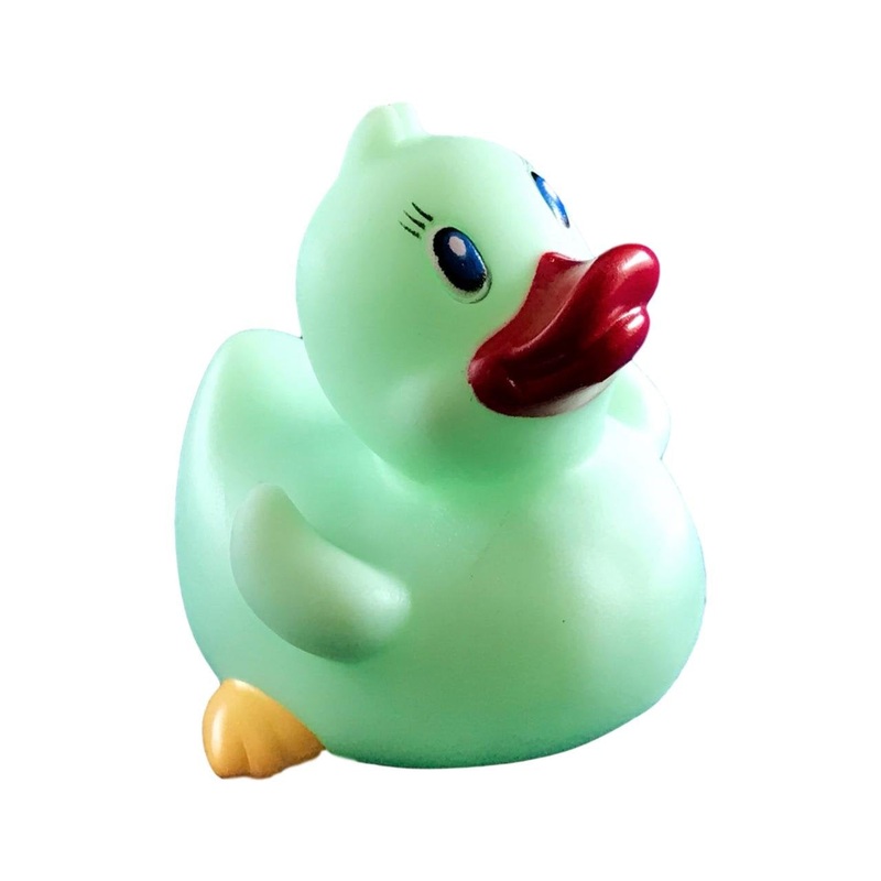 3” Glow In The Dark Rubber Duck [Sealed Hole, Floats Upright] – Baby Safe Bathtub Bathing Toy