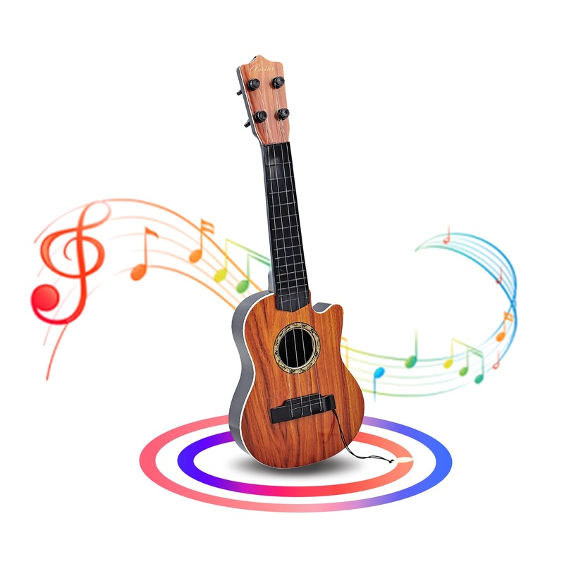Guitar Toys 17Inch,4 Strings Guitar For Kids Toddler Guitar Musical Toys For Toddler Kids Boys Girls Beginner.
