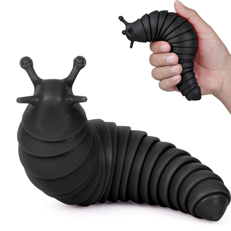 Ifiwin Fidget Slug, Sensory Slug Fidget Toys For Autistic Kids & Adults, Autism Sensory Toys, Lightning The Deals Of Today Prime