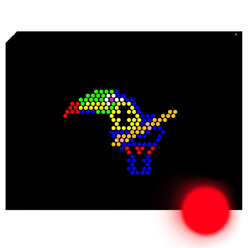 Illumipeg Zoo Refill Templates For Pre-1994 Original Lite Brite (10 Sheets, 9X12)