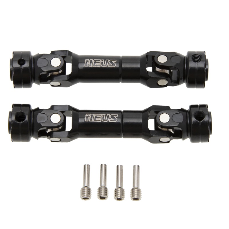 Meus Racnig 2Pcs Trx4 Scx10 Driveshafts For 1/10 Rc Crawler Traxxas Trx4/Axial Scx10/Tamiya Cco1/Redcat Gen8 Etc.. (60Mm)