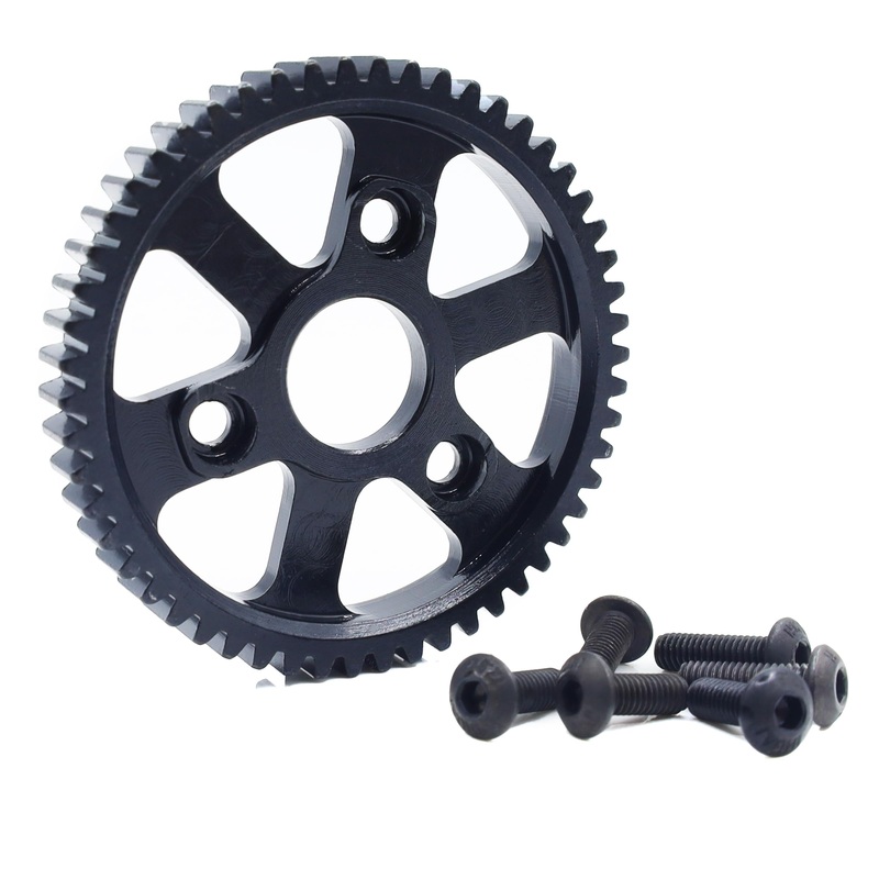 Raflot Hardened Steel 54T Spur Main Gear For 1/10 Traxxas Slash Traxxas Rustler Traxxas Stampede Platinum 4X4 Vxl 2Wd Jato Rally