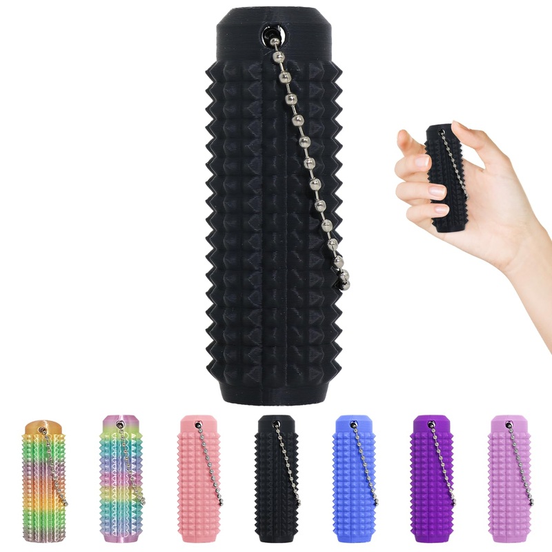 Xnjamg Little Ouchies Fidget Toys,Pain Stim Fidget Toy Reduce Stress For Adults,Anxiety Relief Pain Stim,Spiky Fidget Keychain F