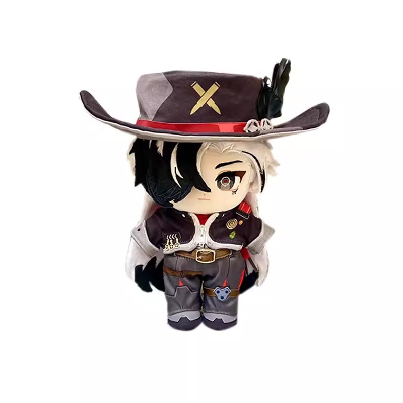 Calembou Anime Plush Dress Up Doll Cute Chibi Figure Plushies 20Cm Soft Chinese Cotton Dolls Collectible Gift For Honkai Star Ra