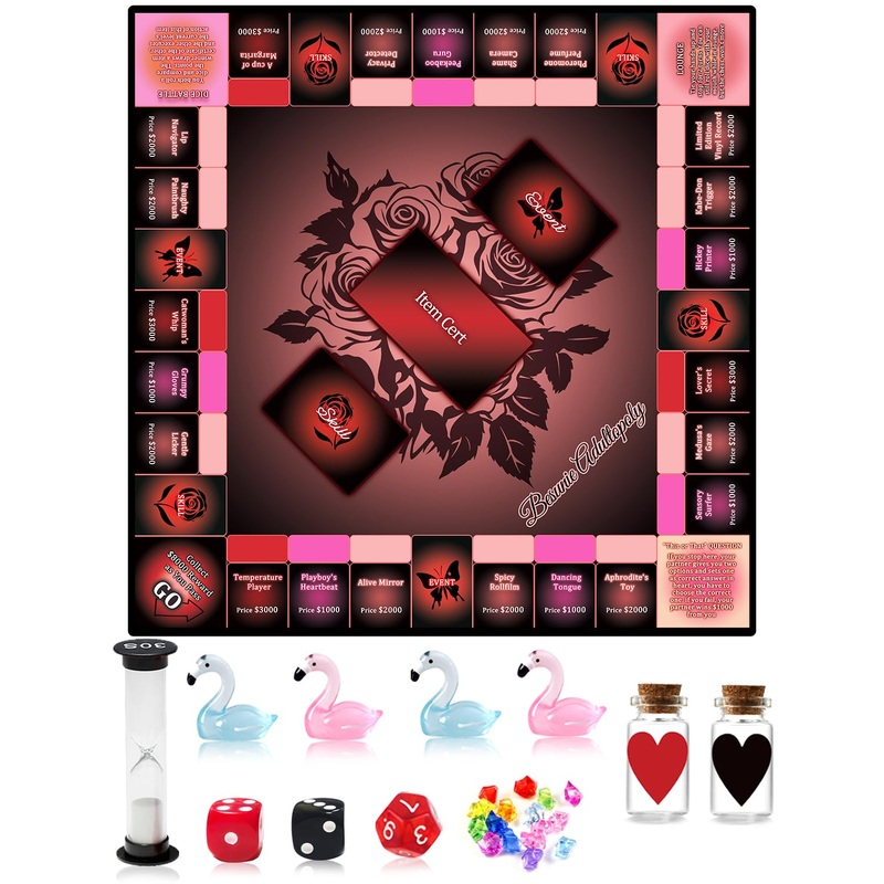 Couple Board Game For Date Night, Romantic Gift For Him And Her, Date Night Ideas Gifts For Him Her Husband Wife Wedding Anniver