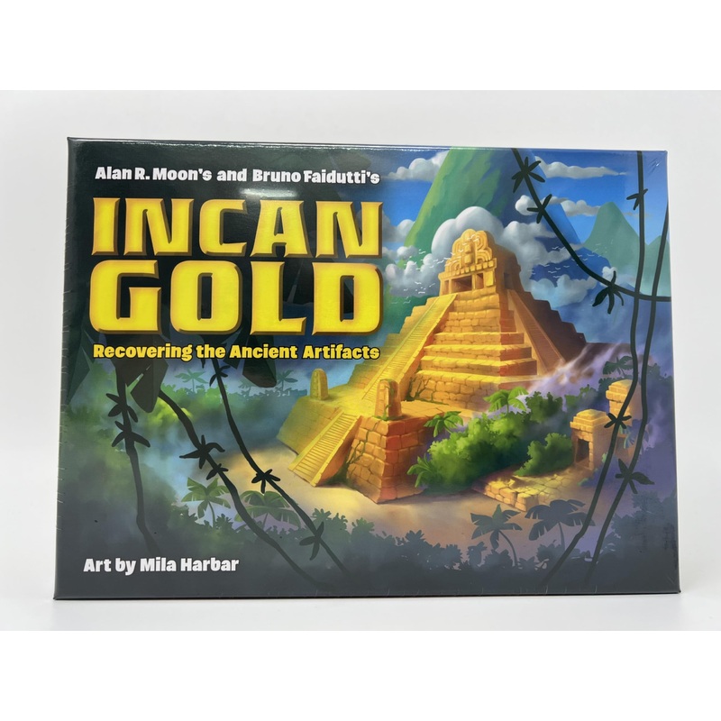 Generic Incan Gold Board Game 2024 Edition With New Dangers Expansion