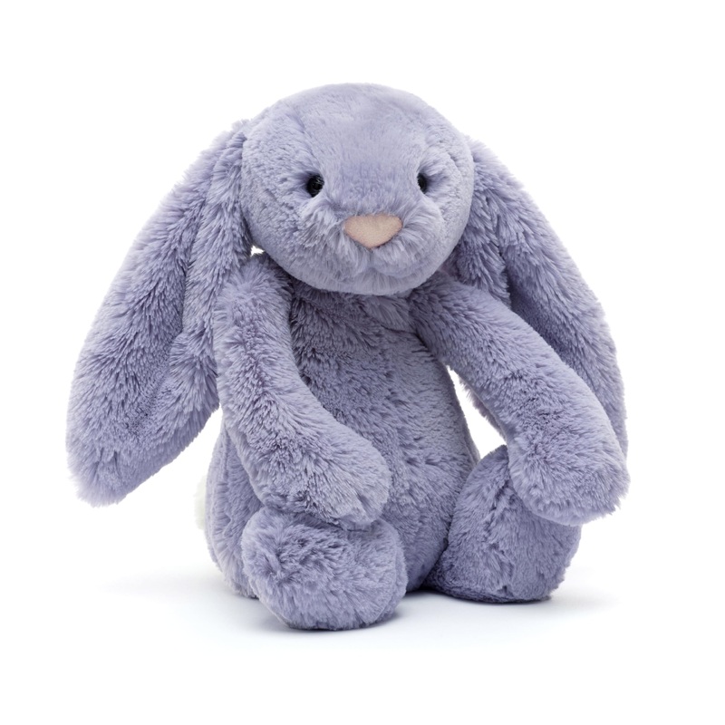 Jellycat Bashful Viola Bunny Stuffed Animal, Medium 12 Inches – Rabbit & Bunny Plush Toy – Classic Children’S Gift