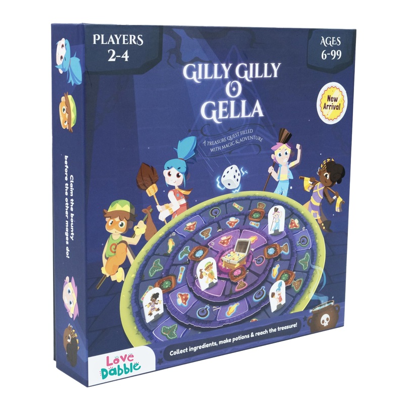 Lovedabble Mystic Tower Adventure Gilly Gilly O Gella: Race To Claim Witchs Treasure Outmaneuver Mages, Navigate Surprises Race