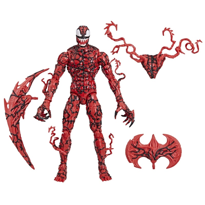 Marvel Legends Series – Carnage – Comics 6”” Collectible Figure, 15 Cm, Red, F9090