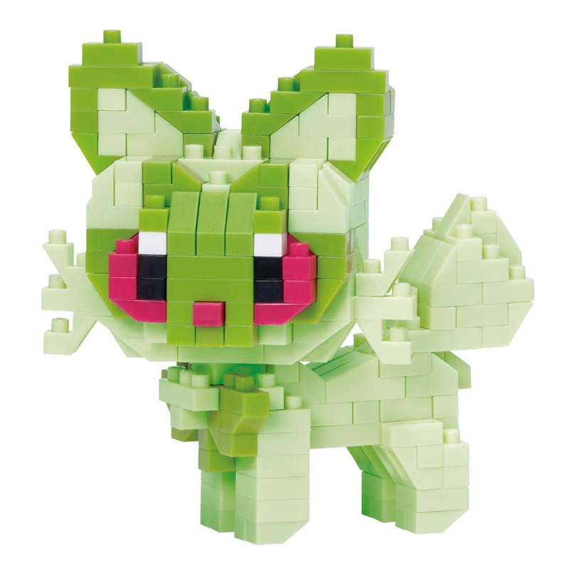 Nanoblock – Pok  Mon – Sprigatito, Pok  Mon Rs Series Building Kit