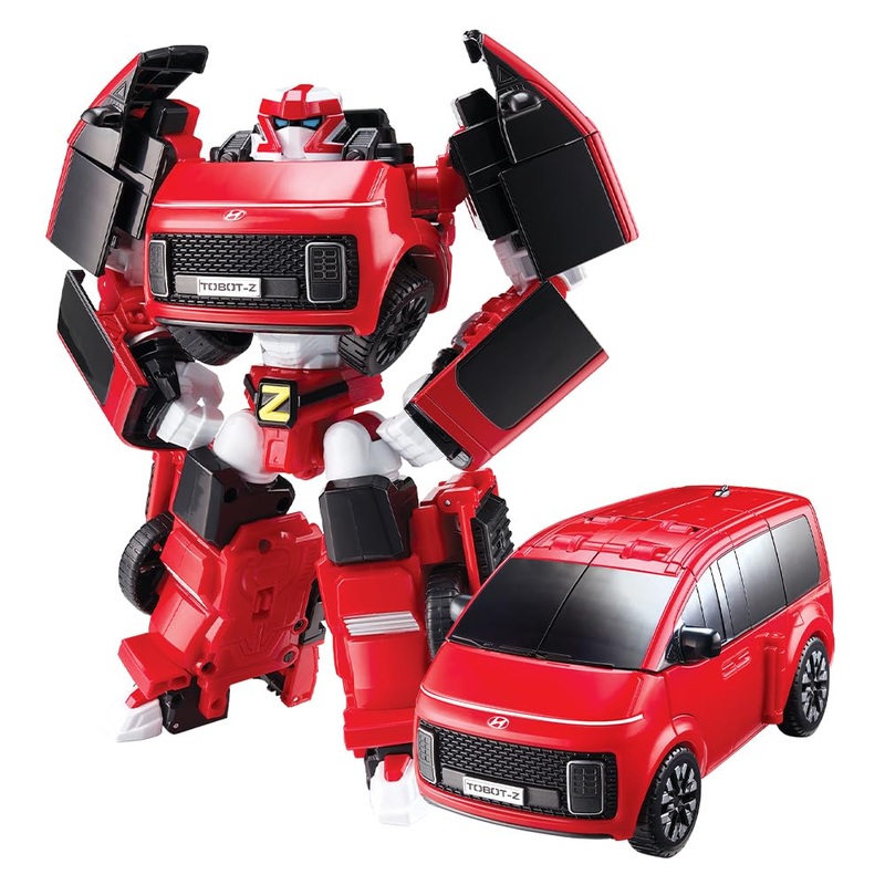 New Tobot, Tobot Z, Youngtoys Transforming Collectible Vehicle To Robot, Heroes Animation Character Toys For Kids 3 And Up Trans
