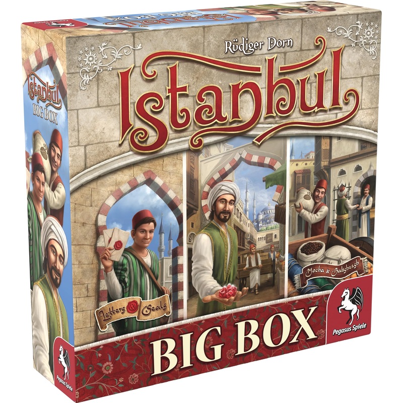 Pegasus Spiele Istanbul Big Box Board Game Usa Edition
