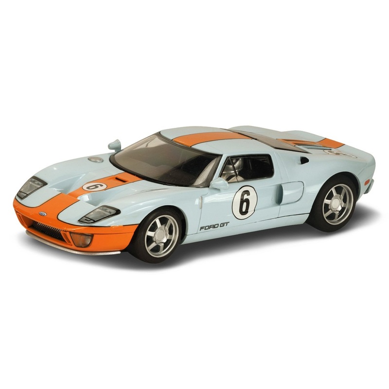 Scalextric C3324 Ford Gt Heritage Gulf Livery Vehicle, Scale 1/32