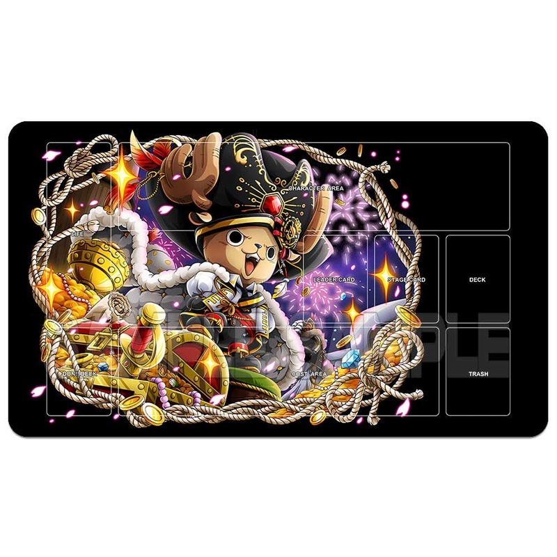 Ymilohogi Playmat Trading Card Game Opcg Mat Ccg Mtg Playmat Tcg Card Game Table Mat Mouse Pad 600X350Mm + Free Bag (H003) (Chop