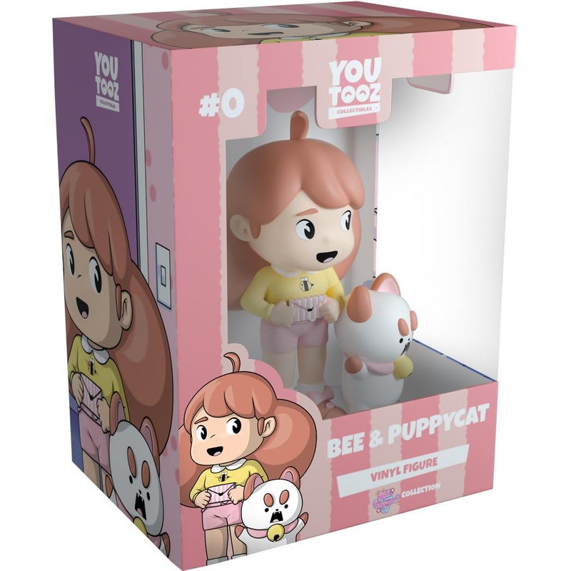 Youtooz Bee And Puppycat Vinyl Figurine Bee And Puppy Cat 12 Cm, Black