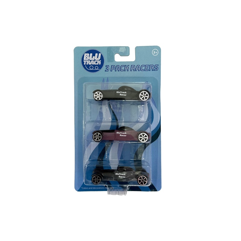 Blu Track Racers (3 Pack) (Midnight)