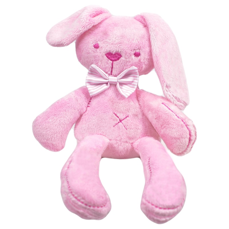 Clara Bunny 14    Pink Stuffed Animal For Newborns Toddlers And Kids Ages 0 And Up, Cuddly And Lovable, Washable Plush Toy Gift