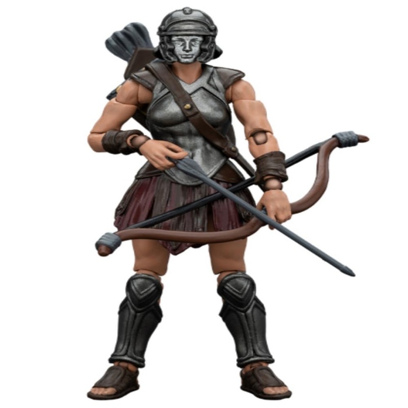 Joytoy 1/18 Strife Roman Republic Legionary Light Infantry Bow And Arrow Female Collector’S Edition Action Figure -4.25Inch