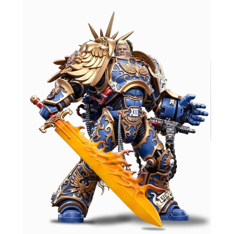 Joytoy Warhammer 40K 1/18 Action Figures, Ultramarines Primarch Roboute Guilliman Perfect For Collectors & Decor, Ideal Gift For