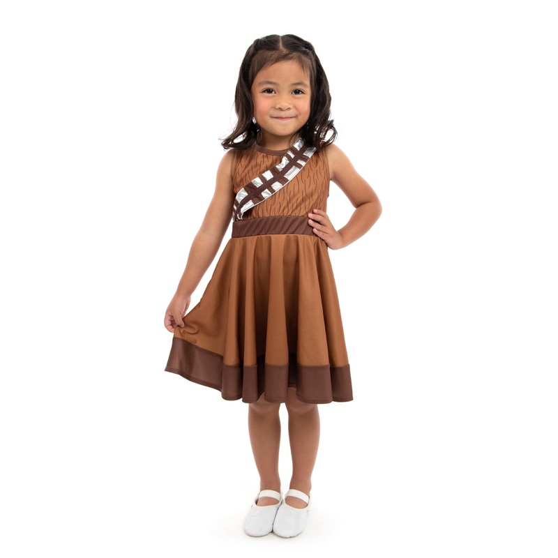 Little Adventures Galactic Fuzzball Twirl Dress Up Costume – Machine Washable Child Pretend Play Party Dress (Size 4)