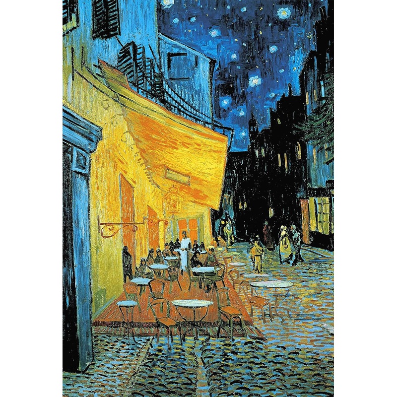 Mini Puzzles Adults 1000 Pieces The Coffee Shop Micro Puzzles Adults 1000 Pieces Van Gogh Oil Painting Puzzle 1000 Pieces Hard J