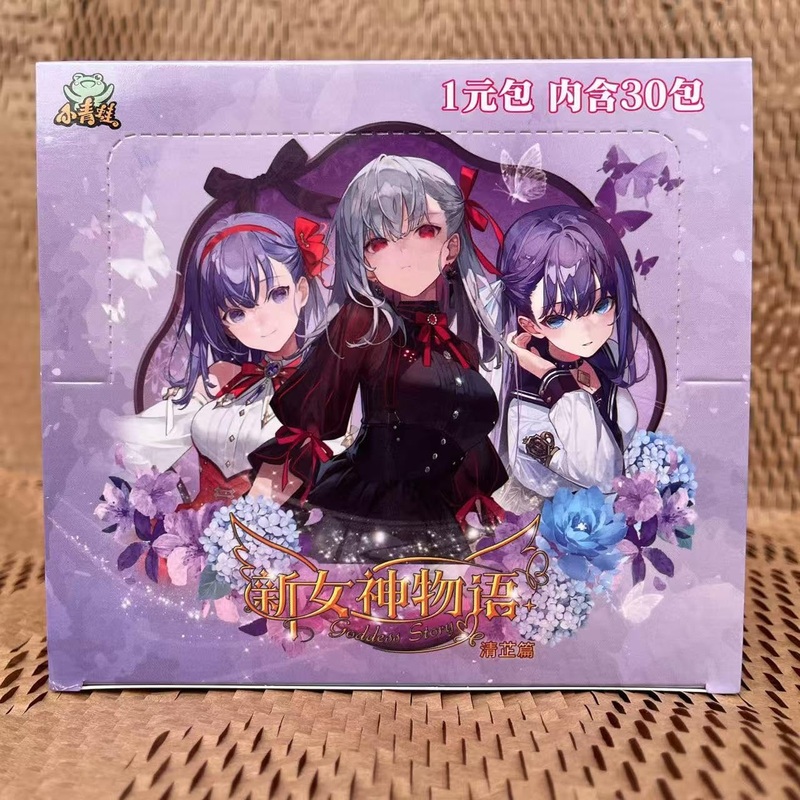 150Pcs Goddess Story Tcg Booster Box Anime Girls Trading Cards-2024 New 1Yuan (Ns-13)