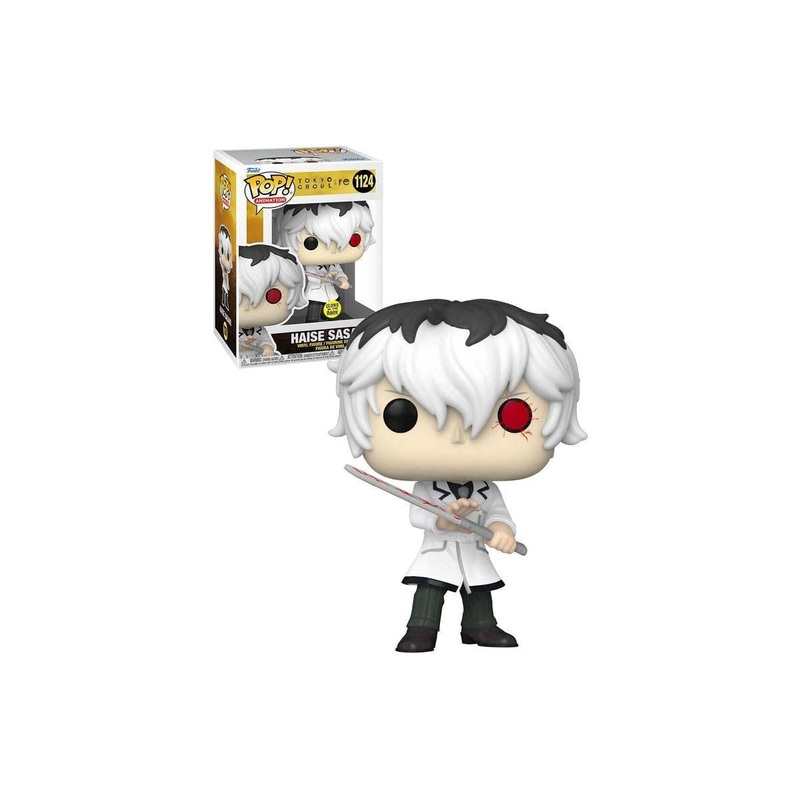 Funko Pop 1124 Haise Sakaki Glow In The Dark Tokyo Ghoul:Re