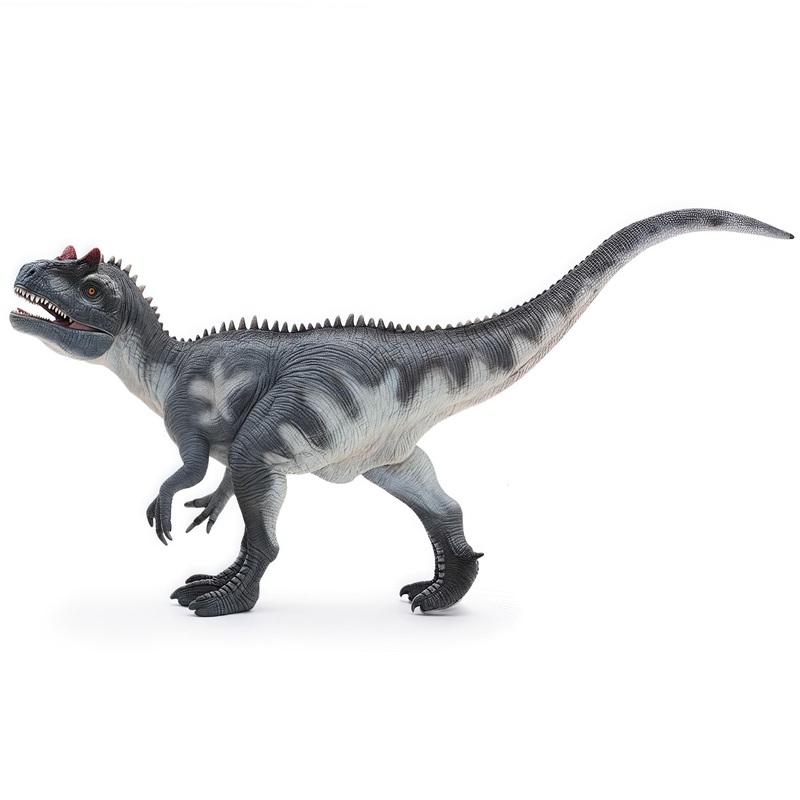 Gemini&Genius Allosaurus Dinosaur Toy For Kids, Allosaurus Toy Figure With Moveable Jaw, Realistic And Solid Dinosaur Toys Gift