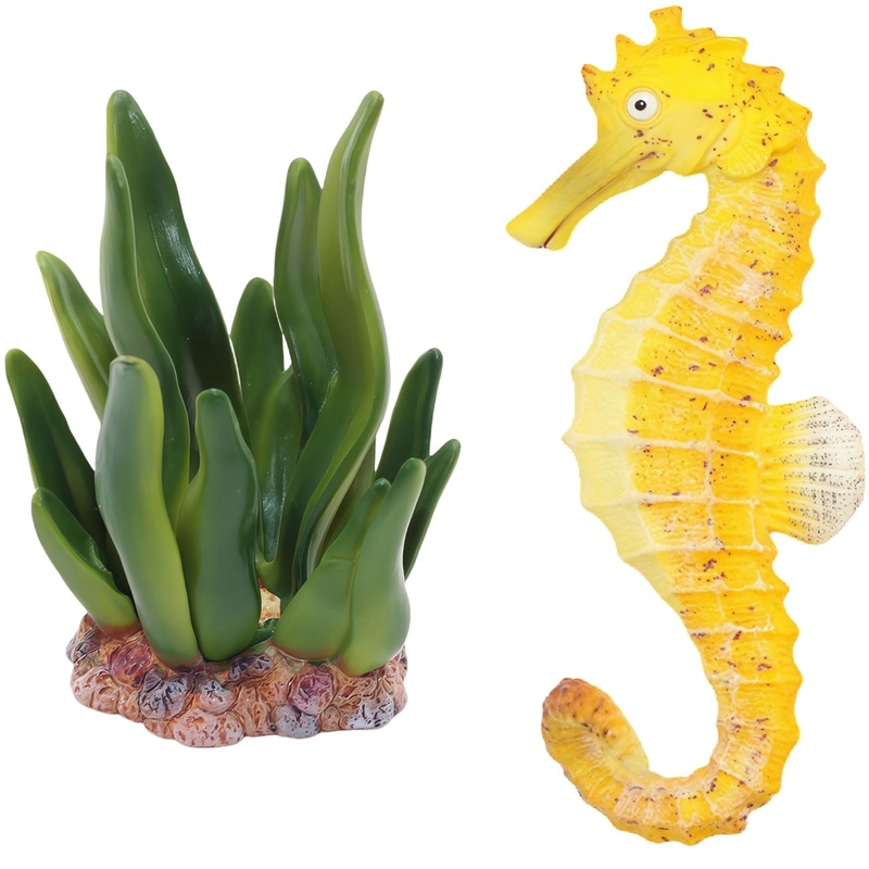 Gemini&Genius Sea Horse Toys For Kids, Marine Animal Seahorse Action Figure, Sea Horse Figurine Toy, Sea Life Figure Educational