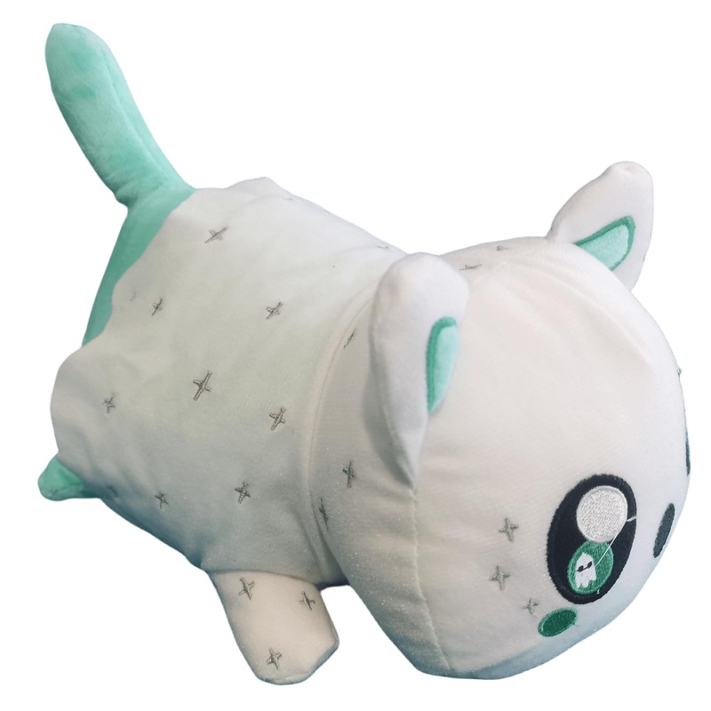 Hwhxczyh Glow-In-The-Dark Cat Plush Toy 9.8” – Self-Illuminating Stuffed Animal, Ultra Soft Sensory Toy For Kids, Machine Washa