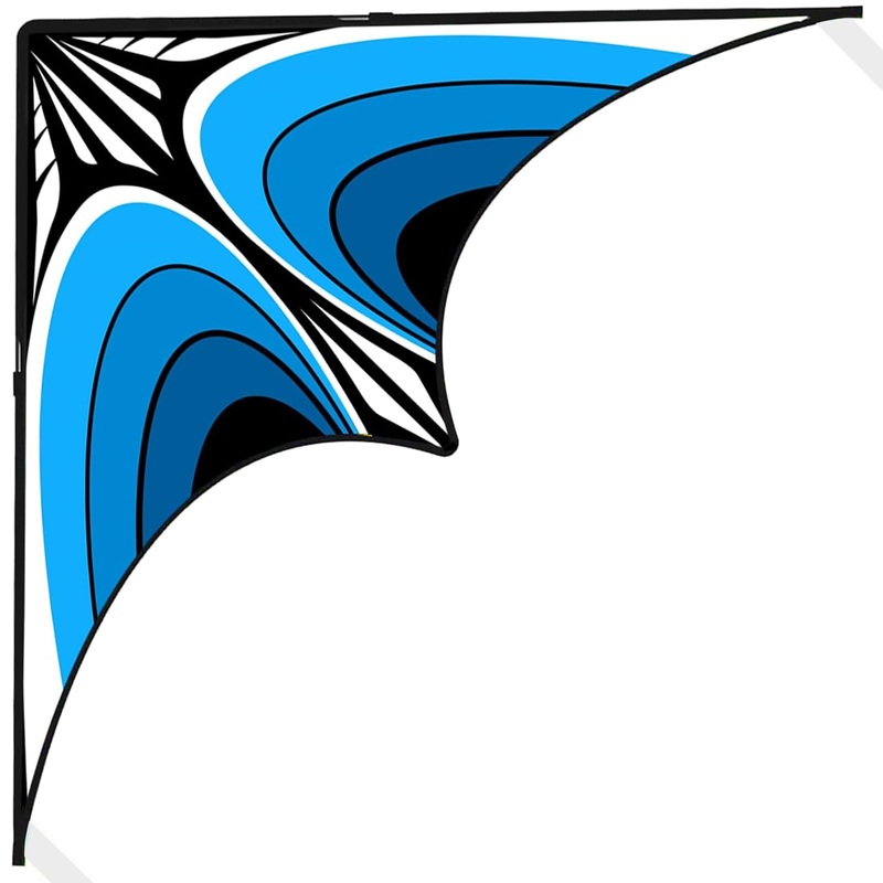 Simxkai Large Delta Kite For Kids & Adults, Beach Kite For Beginners, Easy To Fly, 300Ft Line Included, Perfect For Outdoor Acti