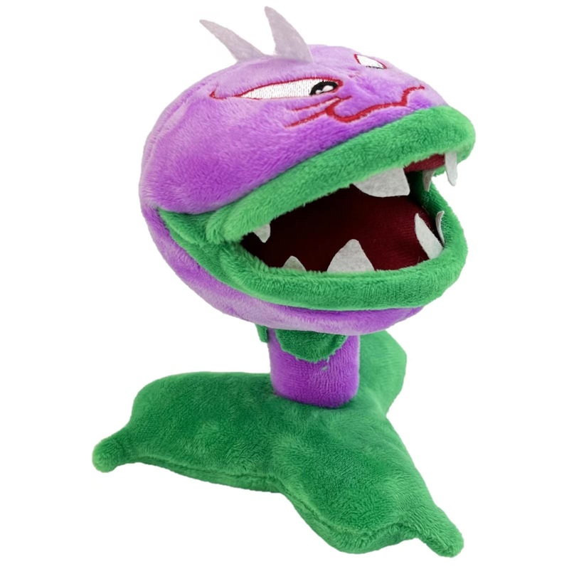 Dyharnsty Plants Vs Zombies Plush Toys Chomper Plant Soft Figure Dolls, Plants Vs Zombies Toys Pvz Plush 1 2 Set(Chomper)