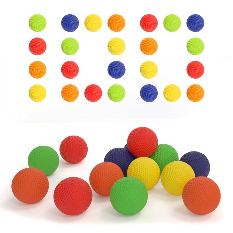 Ekind 100 Rounds Bulk Refill Ammo Bullet Balls Compatible For Nerf Rival Blaster Series (Green)