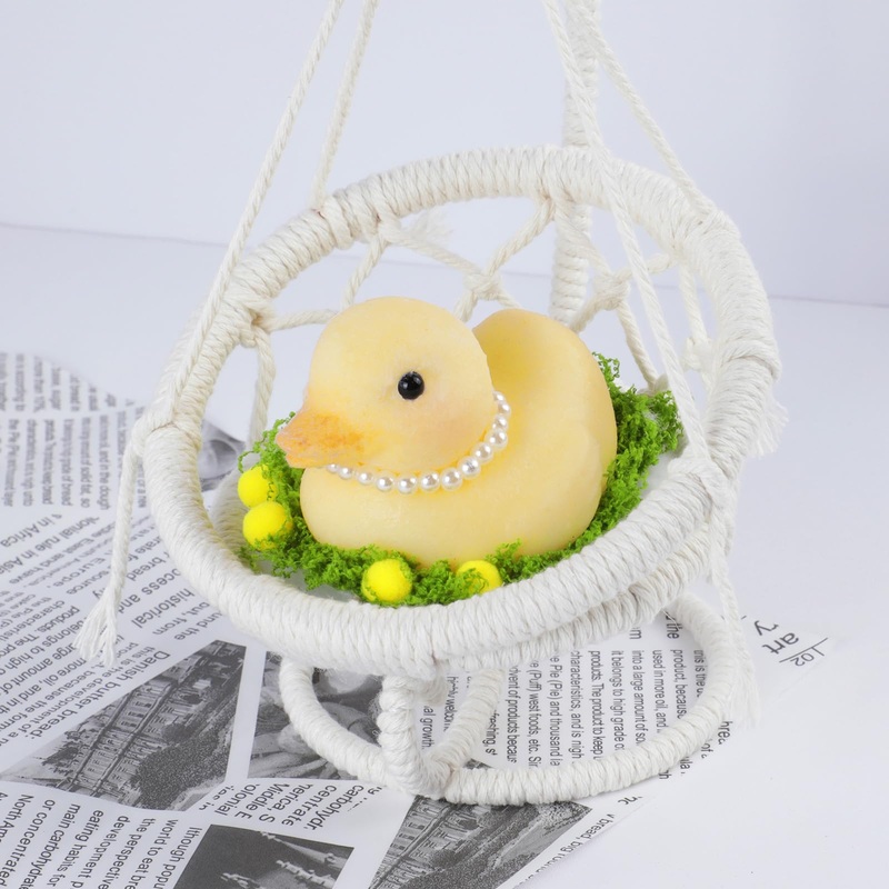 Handmade Duck Taba Squishy Kit – Cute Silicone Little Yellow Duck Fidget Toy For Kids