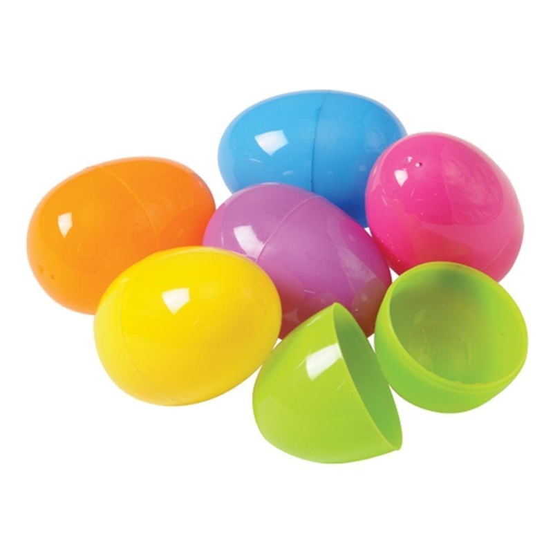 U.S. Toy Plastic Easter Eggs, Assorted Colors (100 Pack) & Durable Plastic Eggs For Easter, Children Egg Hunts, And Candy