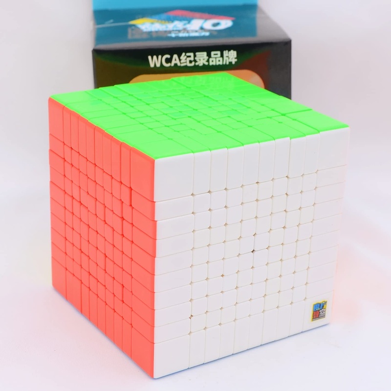 Bukefuno Moyu Meilong 10X10 Speed Puzzle Cube 10X10 Magic Cubes Moyu Stickerless Meilong 10X10X10 Cubing Classroom 84Mm Speed To