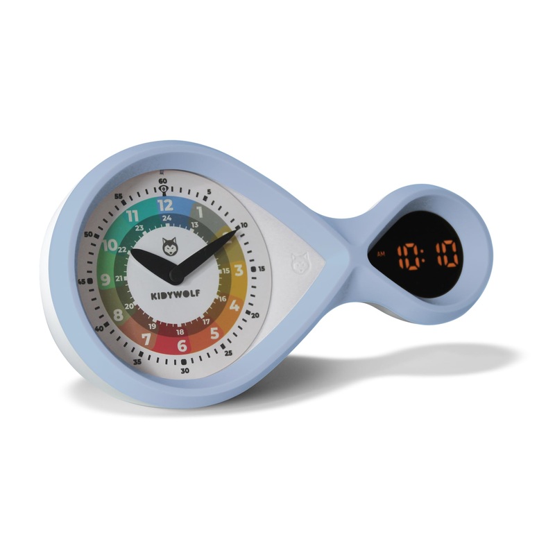 Kidyalarm Educational Alarm Clock Blue