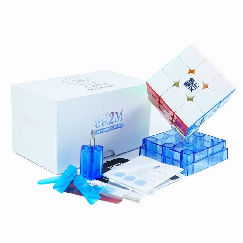 Moyu Weilong Gts2M 3.47 Seconds Wca World Record Version, 3X3X3 Competition Cube With Built-In Magnet, Ultra Smooth Standard Six